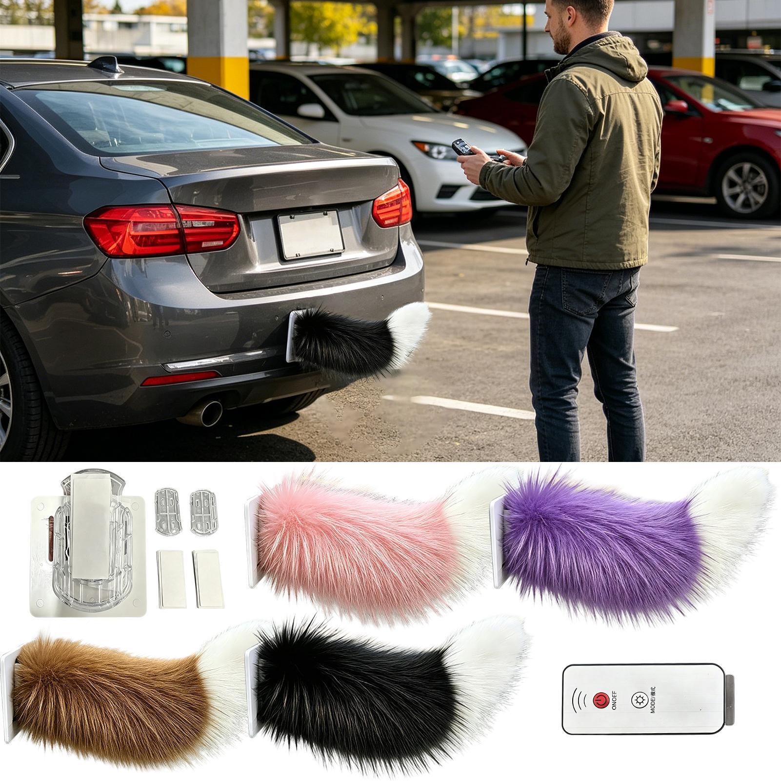 Car Accessories Rear - Ekor Rubah Elektrik dengan Remote Control