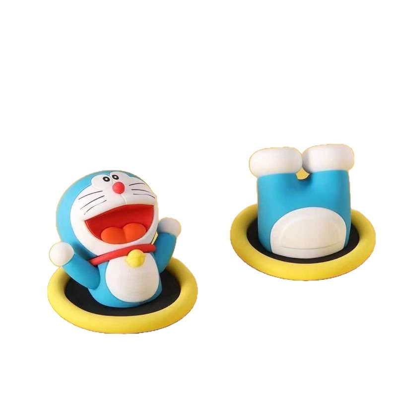 Car Accessories Cute - Perlengkapan Anime Doraemon Stiker Kulkas Bentuk
