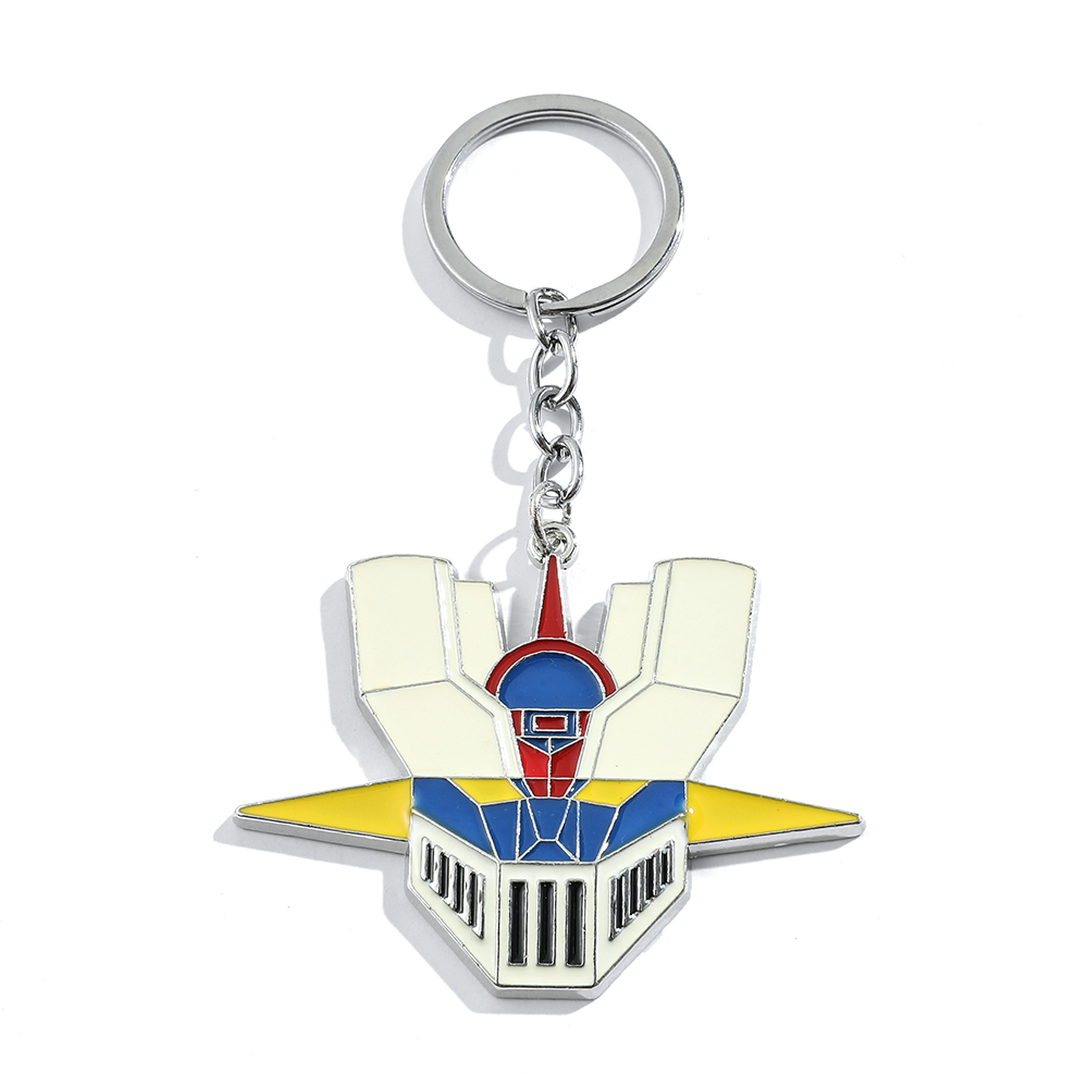 Car Accessories Girly - Gantungan Kunci Logo Robot Prajurit Kartun