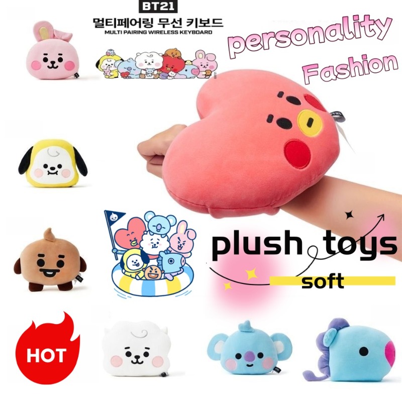 Car Accessories Cute - Bantal Bentuk Wajah BT21 Lucu Modis