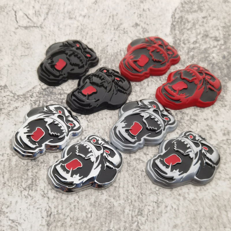 Car Accessories Sticker - Stiker Mobil Logam 3D Modifikasi Berkualitas