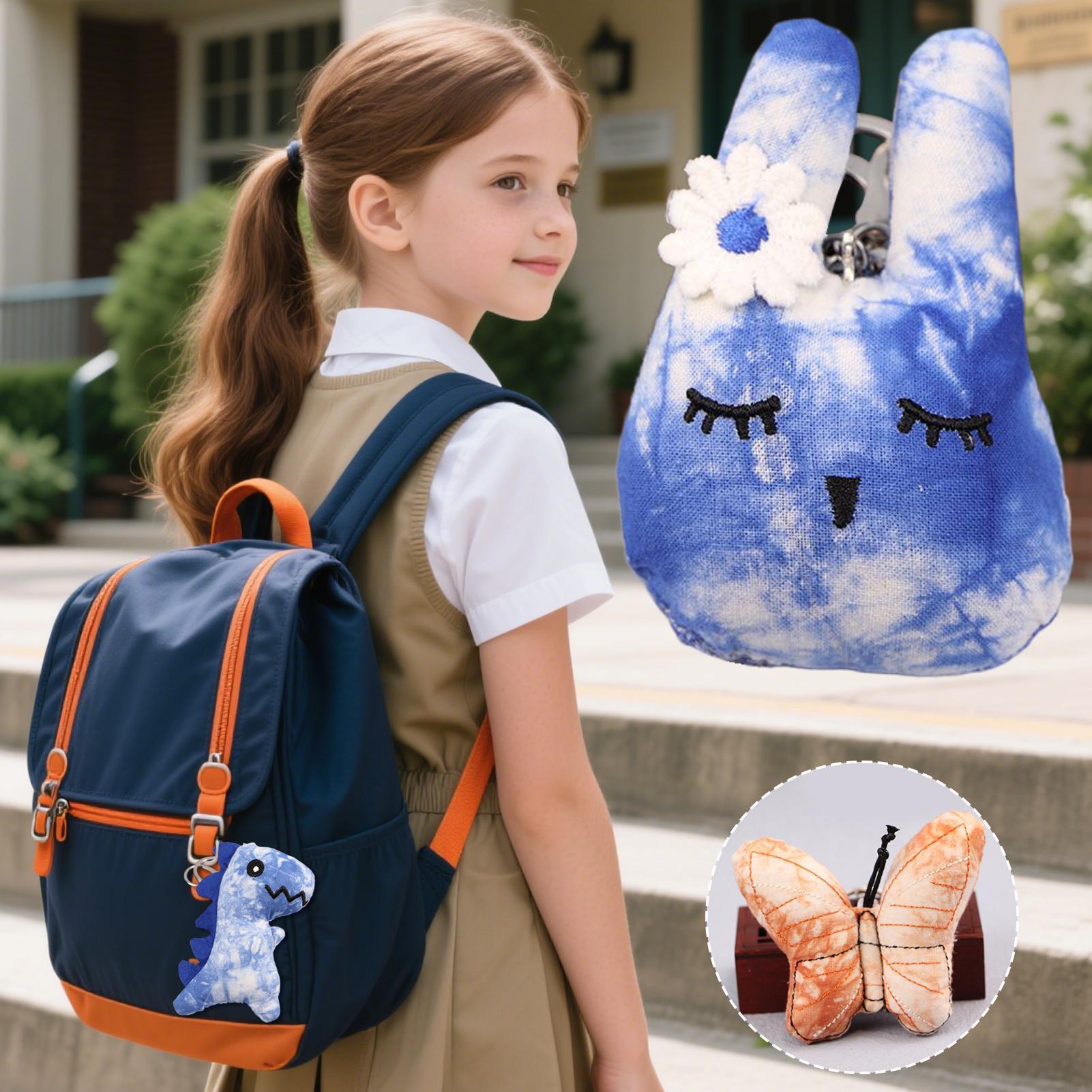 Car Accessories Girly - Gantungan Kunci Mewah Dinosaurus Gantungan Kunci