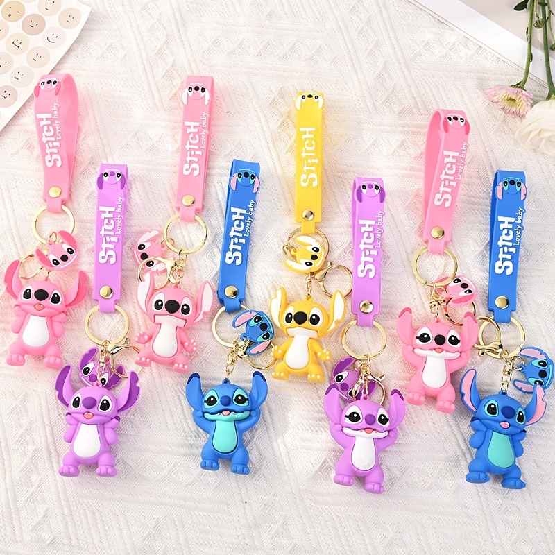 Car Accessories Girly - Kawaii Lilo & Stitch Mainan Gantungan
