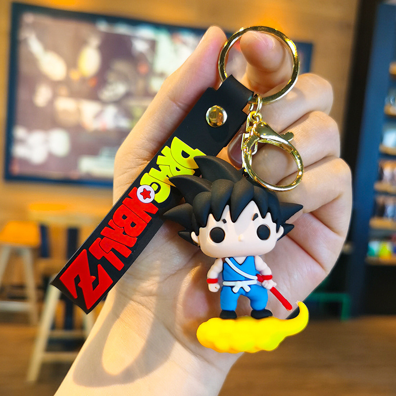 Car Accessories Cute - Gantungan Kunci PVC Goku Ball Z