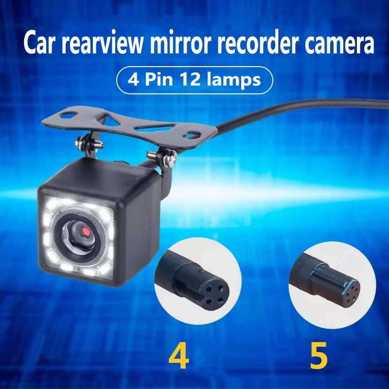 Car Accessories Rear - Kamera Mundur Mobil 4-Pin Definisi Tinggi