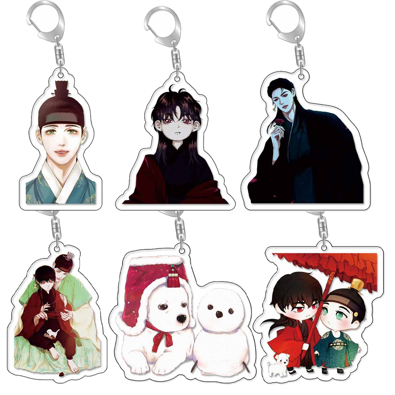 Car Accessories Girly - Gantungan Kunci Akrilik Versi Q Komik