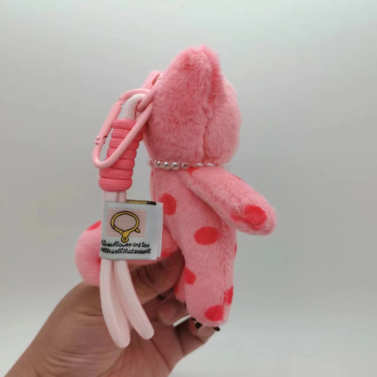 15cm Kawaii Pink kucing mewah  - Car Accessories Girly ulasan dan harga