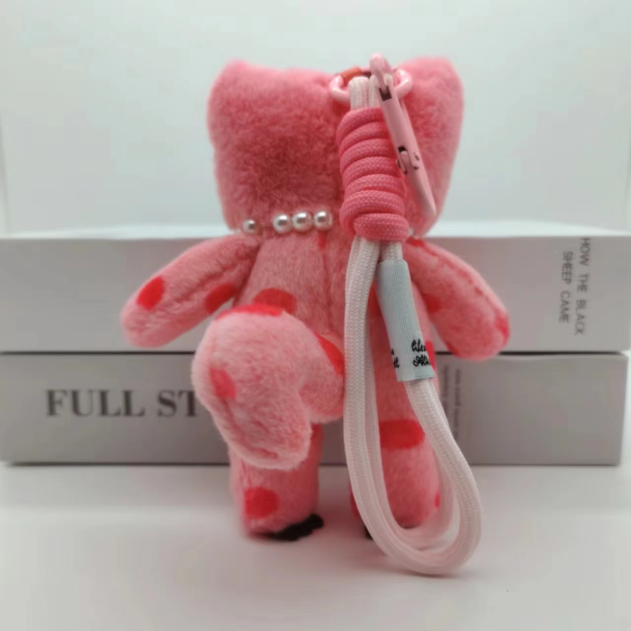 15cm Kawaii Pink kucing mewah  - Car Accessories Girly ulasan dan harga