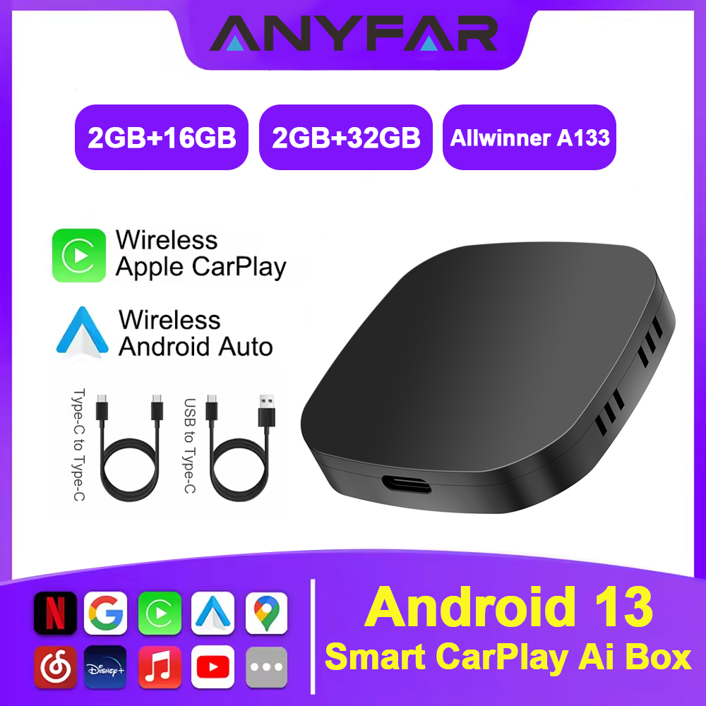 Android 13 Ai Box Nirkabel And - Car Accessories Youtube ulasan dan harga