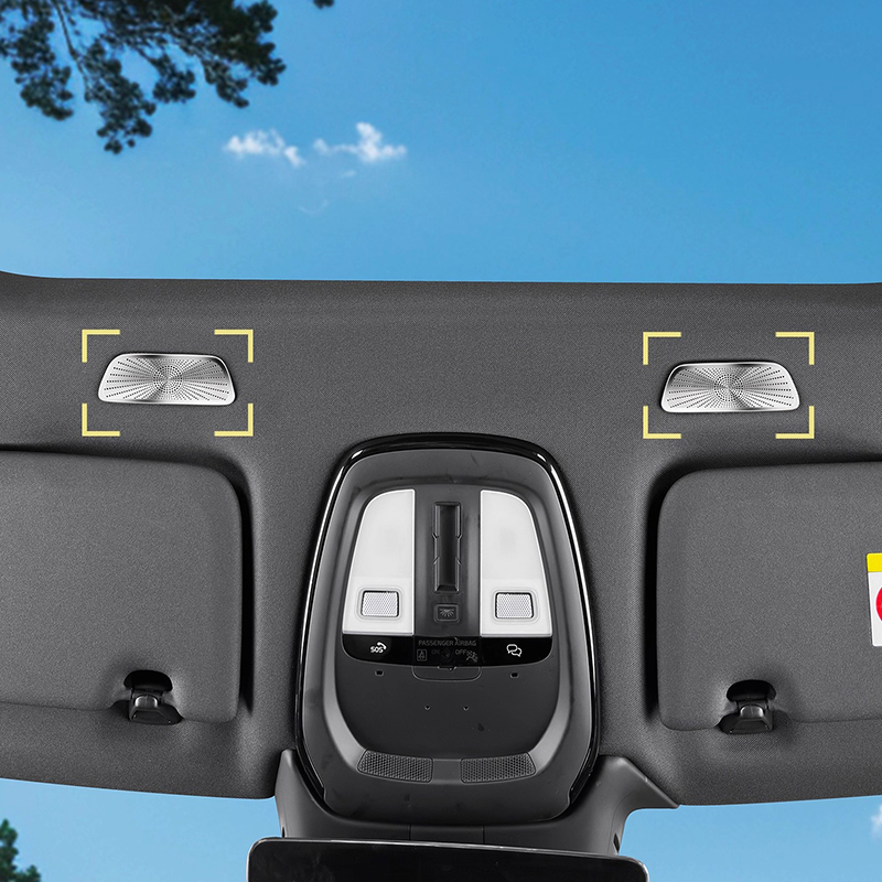 2pcs Penutup Speaker Atap Mobi - Volvo Car Accessories Xc90 ulasan dan harga