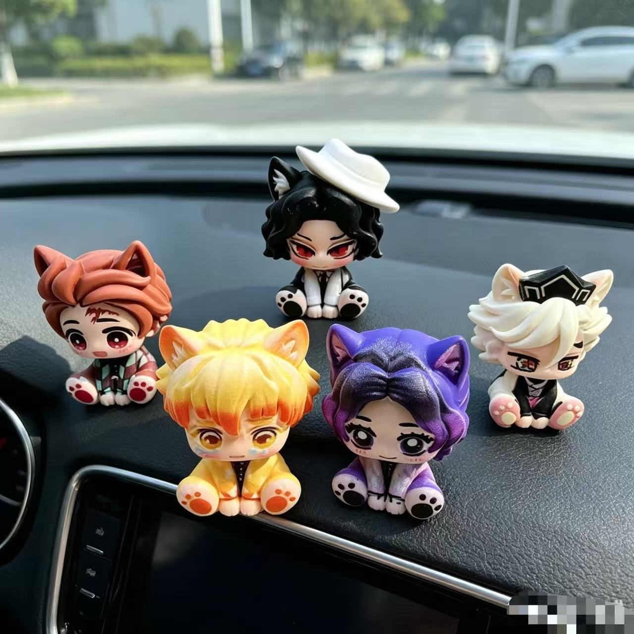 Ornamen Mobil Figurine Chibi D - Car Accessories Cute ulasan dan harga