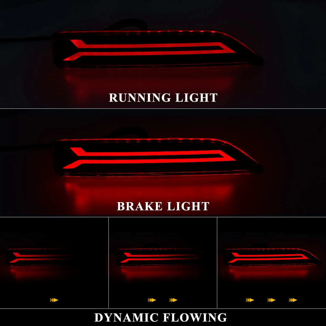Lampu reflektor Bumper belakan - Car Accessories Honda Crv ulasan dan harga