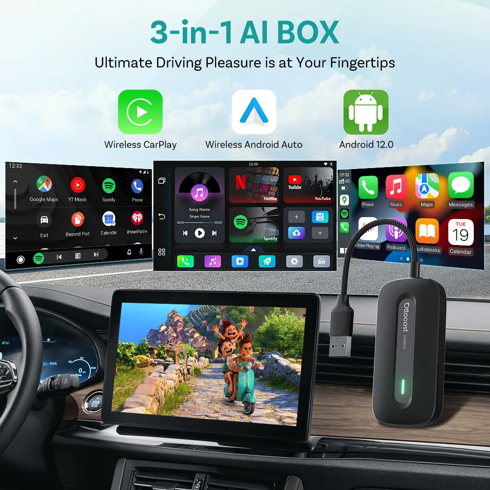 OTTOCAST Play2Video Express Wi - Car Accessories Youtube ulasan dan harga