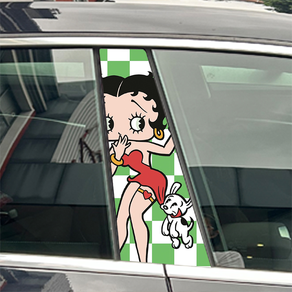 2 Buah Stiker Tiang Tengah Mob - Car Accessories Girly ulasan dan harga