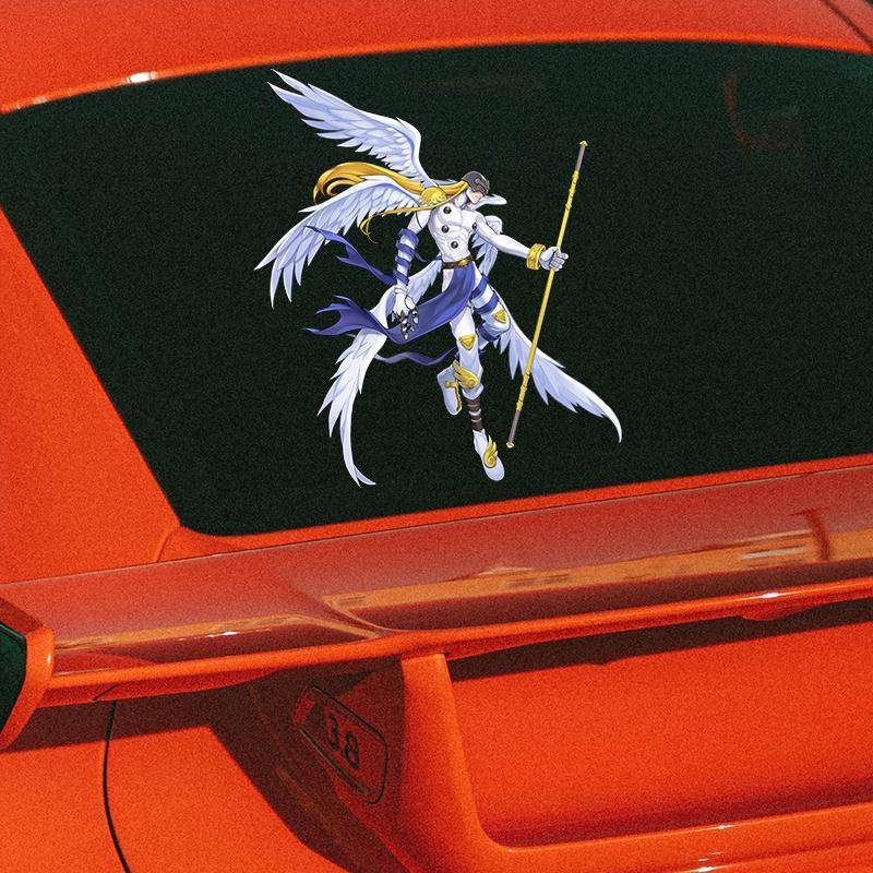 Stiker Mobil Digimon Stiker De - Car Accessories Japan ulasan dan harga
