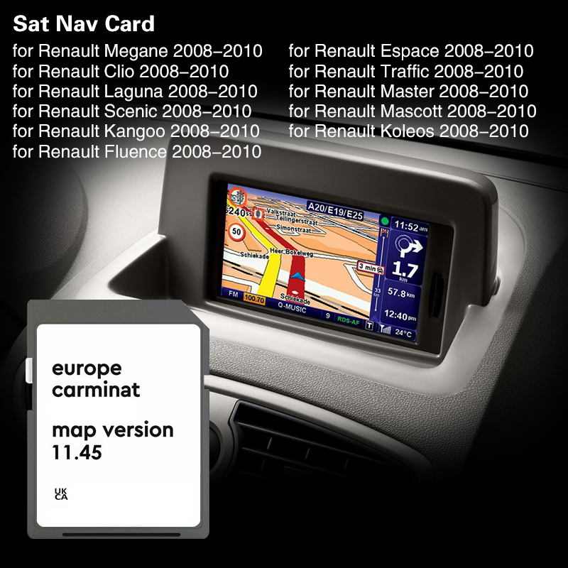 Carminat 11.45 Untuk Renault L - Car Accessories Cyprus ulasan dan harga