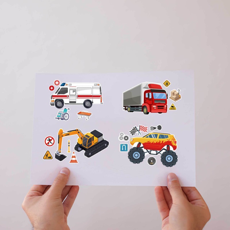 8 lembar stiker kendaraan tekn - Car Accessories Girly ulasan dan harga